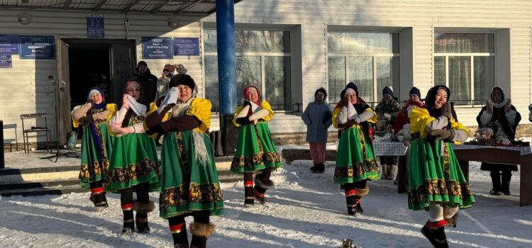 Новогодние каникулы в сельских населенных пунктах района прошли насыщенно и ярко!